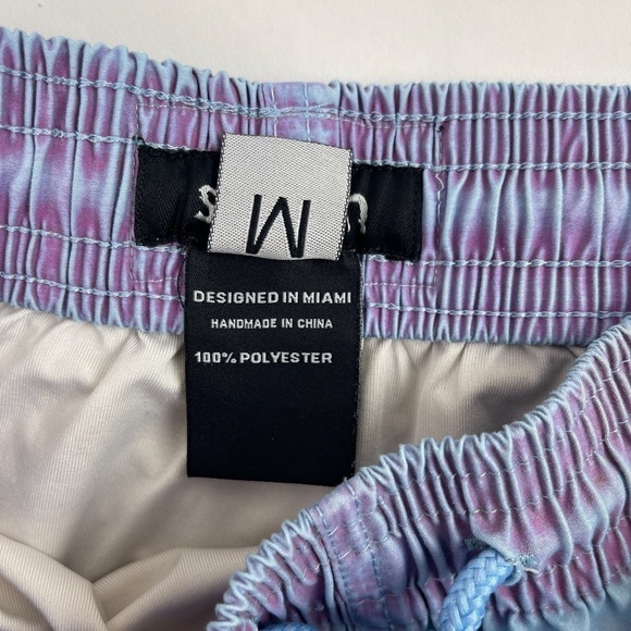 Switch Shorts Womens Medium Blue Drawstring Pockets - Picture 2 of 11